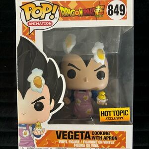 Funko Pop! Animation Vegeta Cooking with Apron #849 - Pink Apron